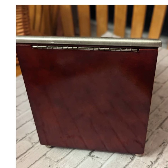 Heavy Wooden Jewelry Box - Picture 4 of 11